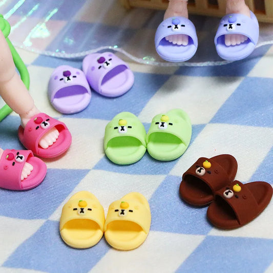 Cuteness Overload Snuggle Bear Slippers