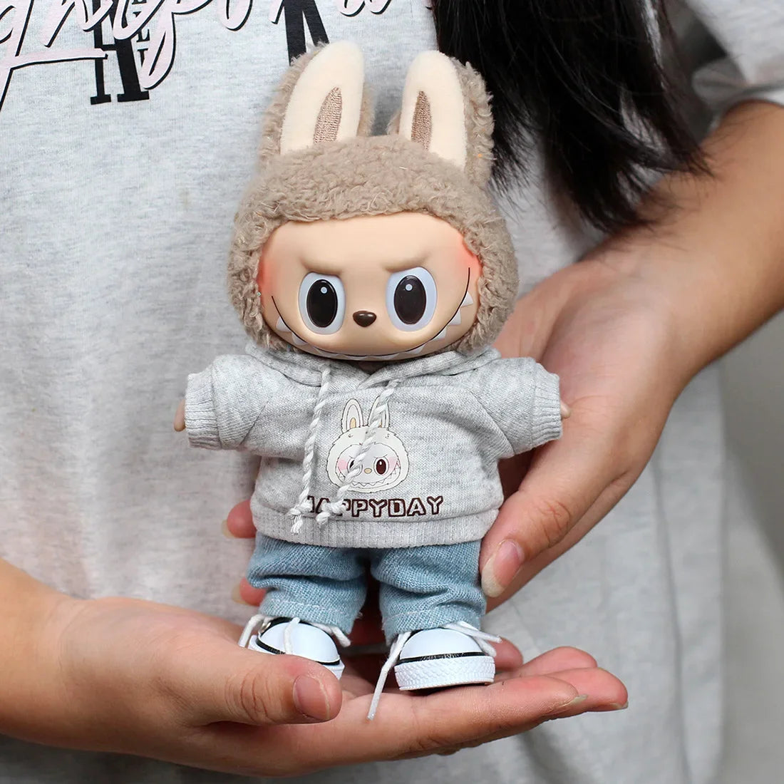 Rabbit Fever Knitted Hoodie Set