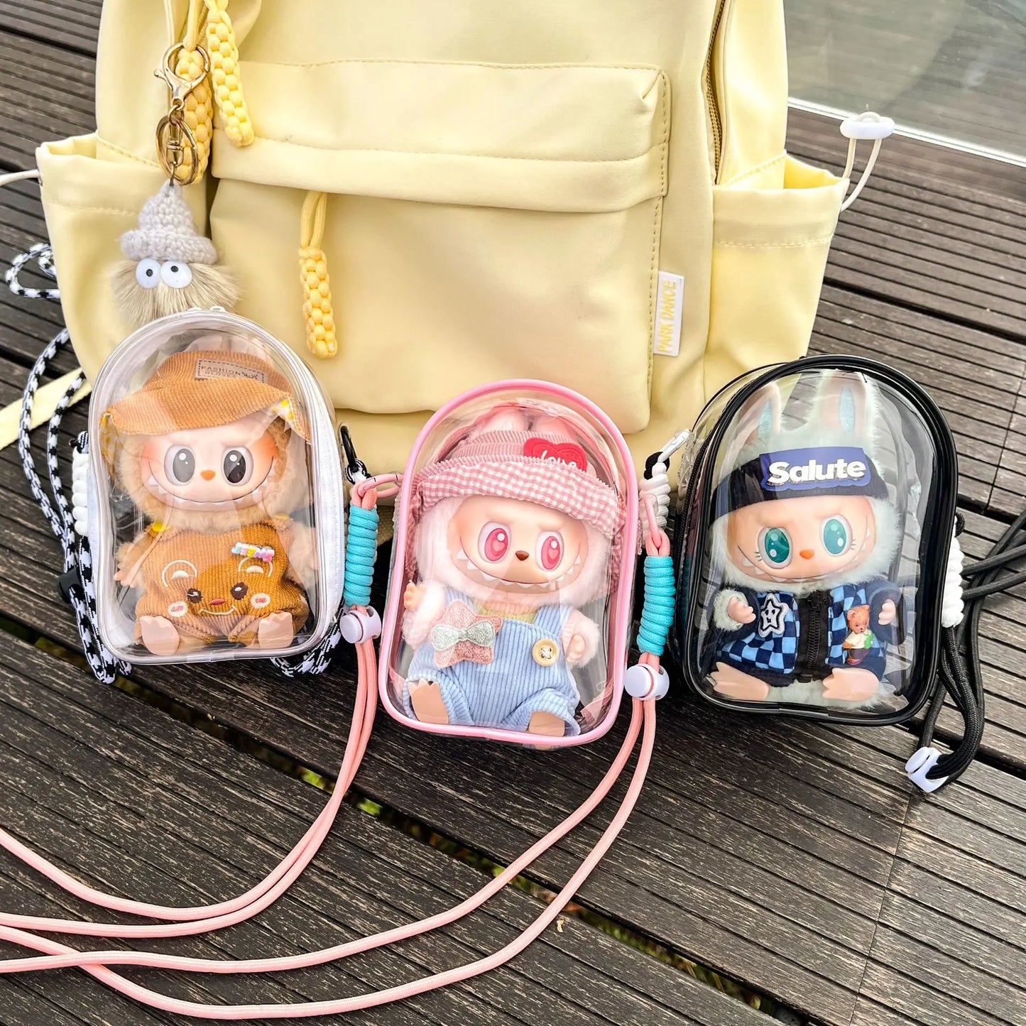 Show Me Off Transparent Carry Bag