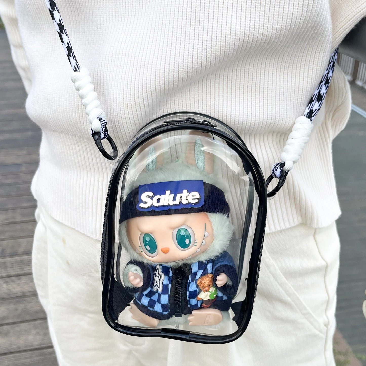Show Me Off Transparent Carry Bag