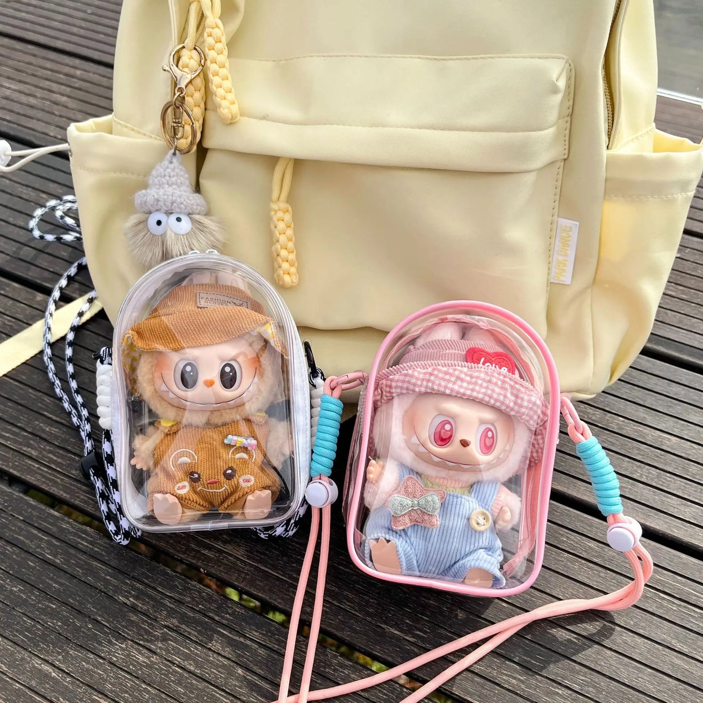 Show Me Off Transparent Carry Bag
