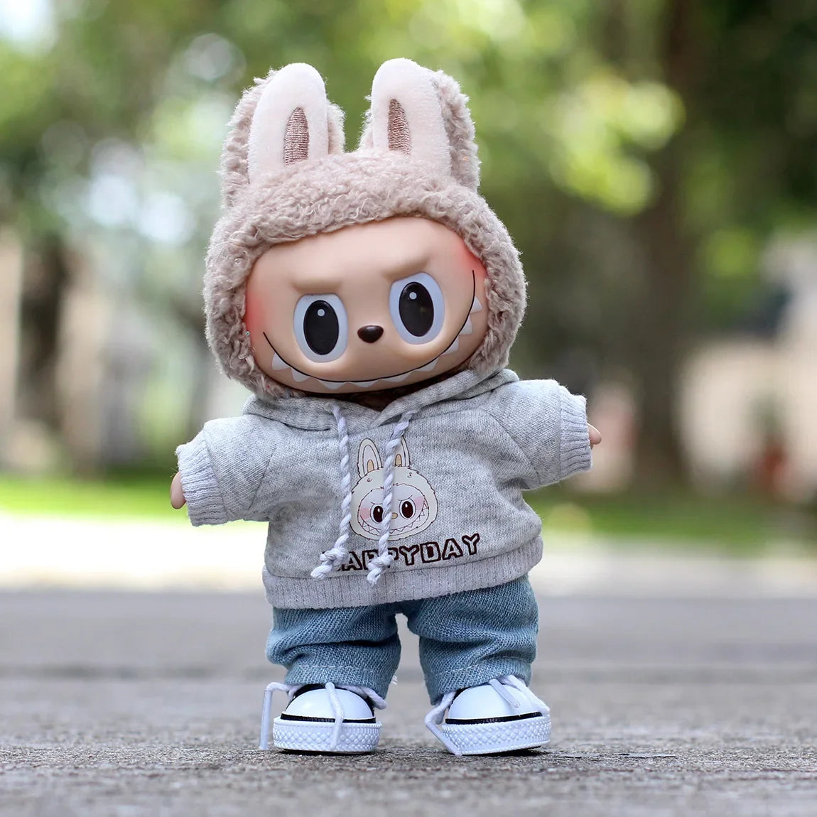 Rabbit Fever Knitted Hoodie Set